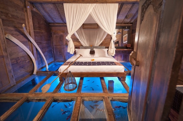 underwater hotel stay in an unusual place 