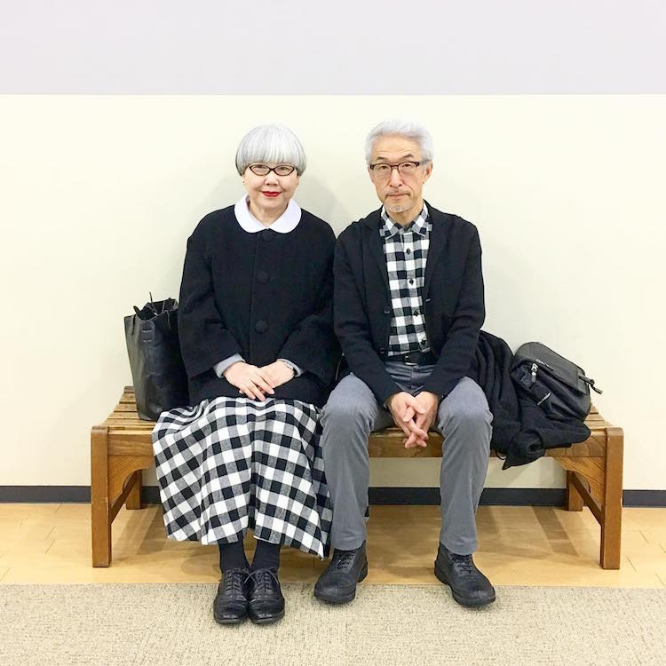 bon_pon bonpon51 matching married couple color-coordinated couple fashion clothing