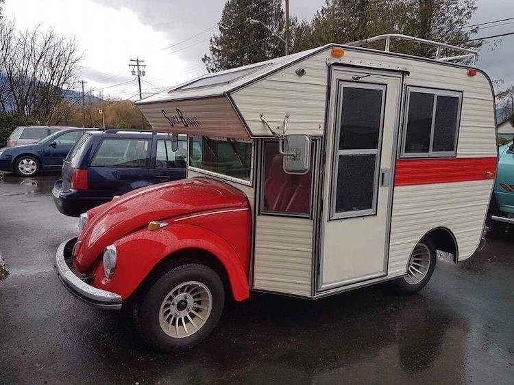 vintage bug camper