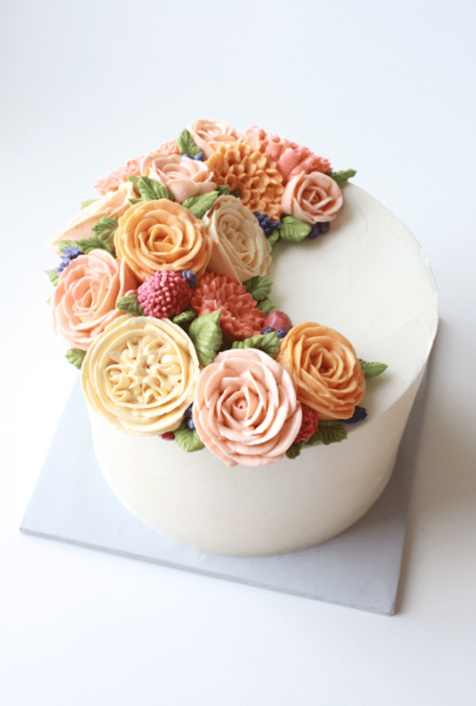 Buttercream Flower Cakes Are A Delicious Way To Welcome Spring