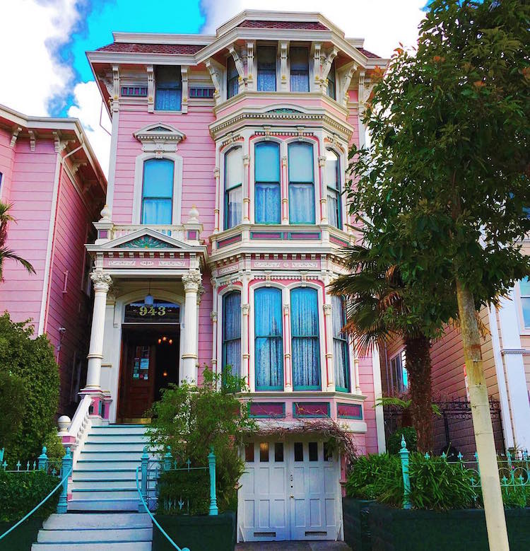 san francisco's candy-colored houses spring colorful homes architecture