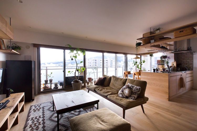 Cat Friendly Apartment in Japan Remodeled for Family's Furry Friend