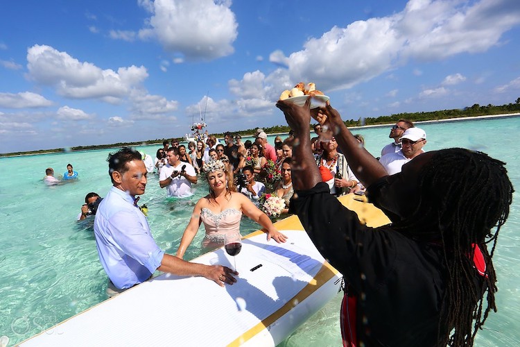 water wedding