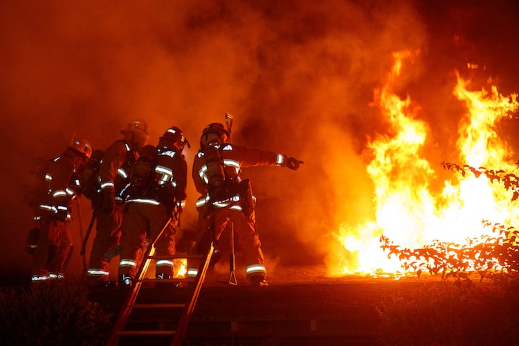 fire fighter photography