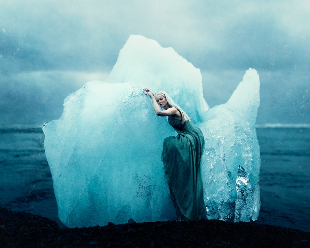 understanding human - iceland kory zuccarelli photography there she waits on her throne of ice