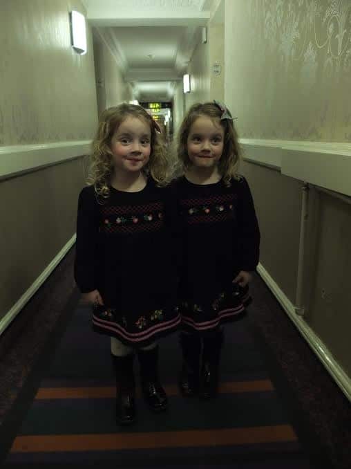 the shining prank twins martin hughes hotel scary funny
