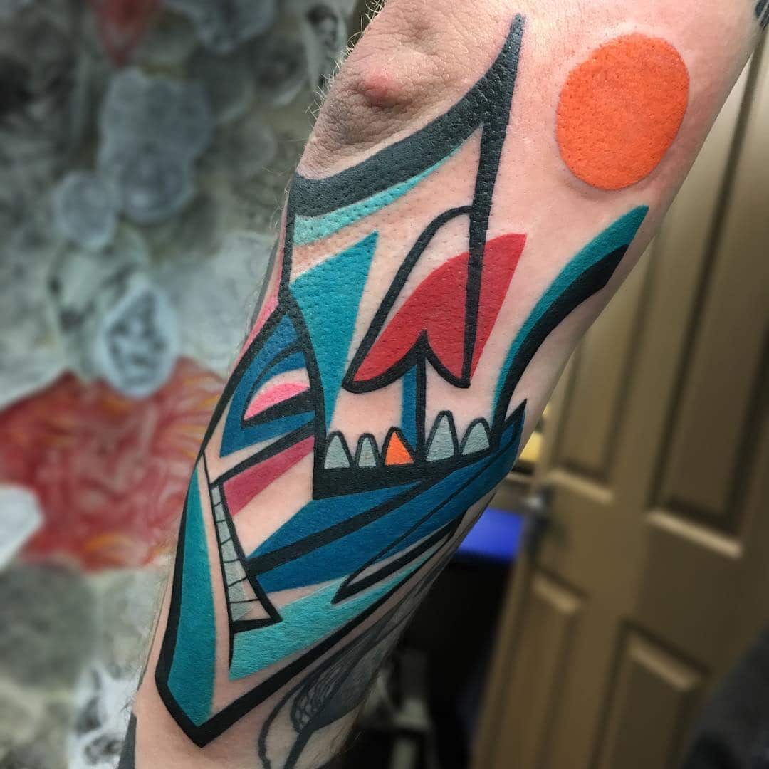 mike boyd abstract tattoos