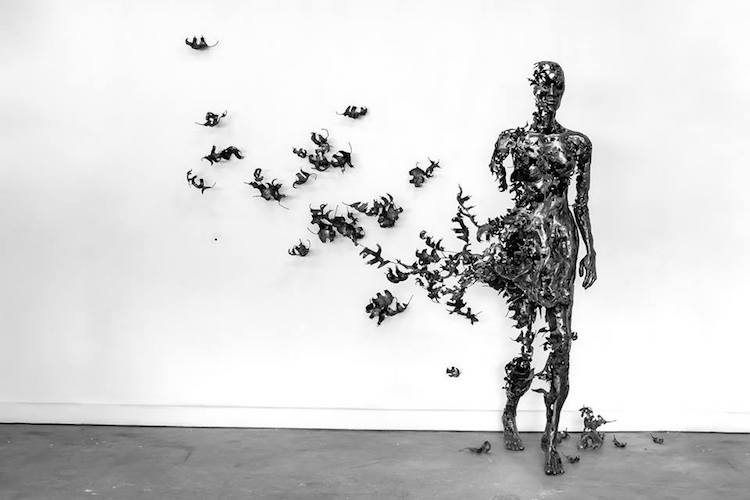 regardt van der meulen deconstructed sculptures weathered