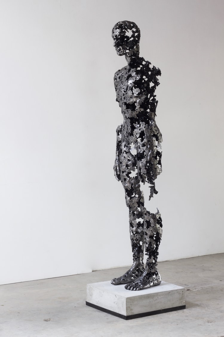 regardt van der meulen deconstructed sculptures fractured