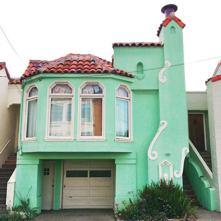 San Francisco colorful houses