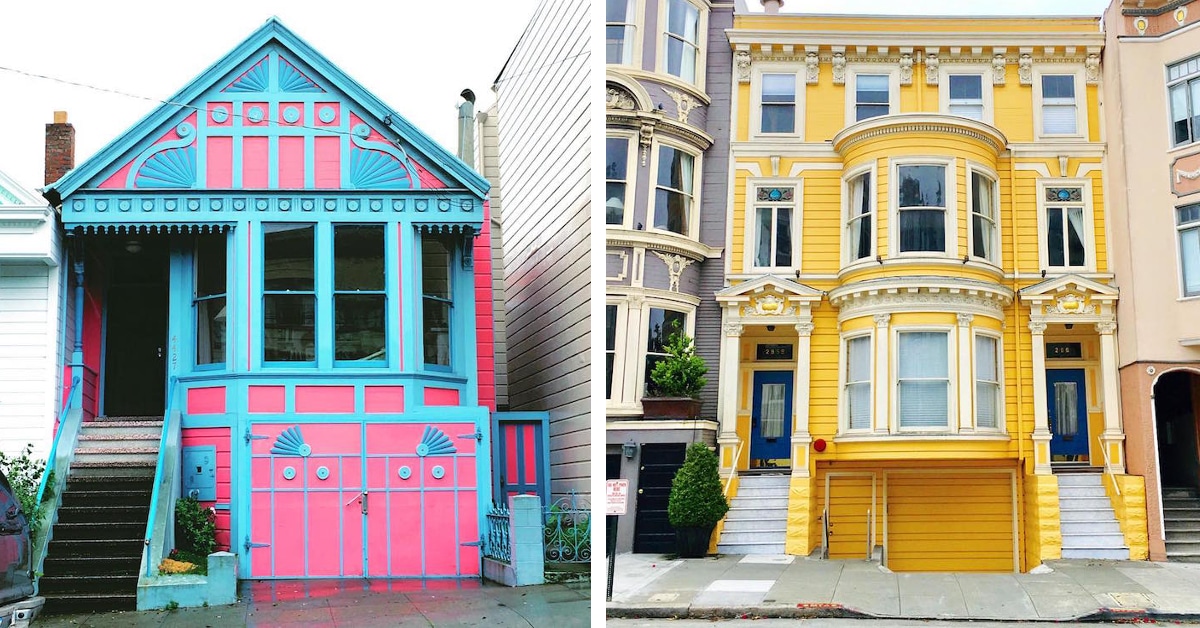 Vibrant Photos of San Francisco's Candy-Colored Houses