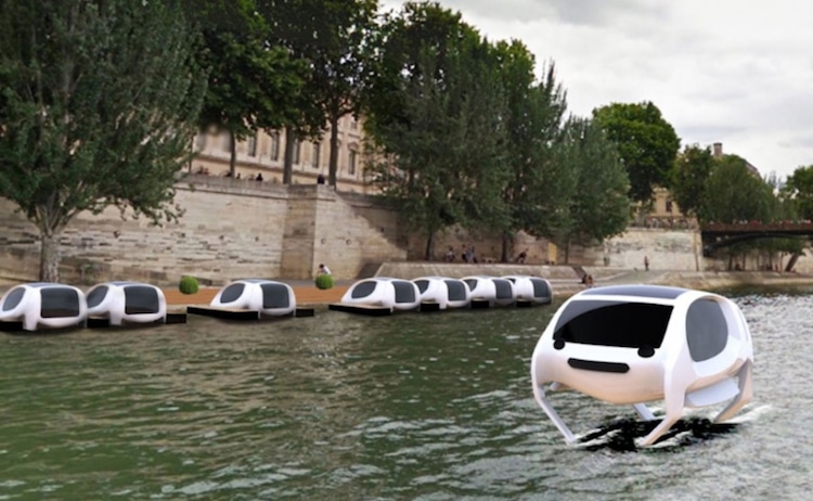 seabubble flying water taxis paris france seine river technology travel transport