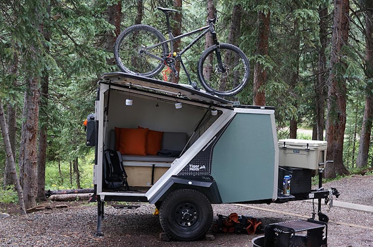 rechargeable camper trailer