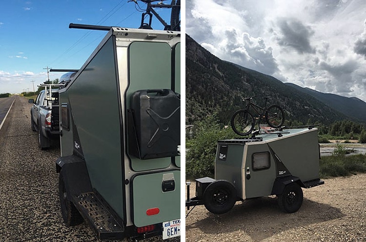 rechargeable camper trailer