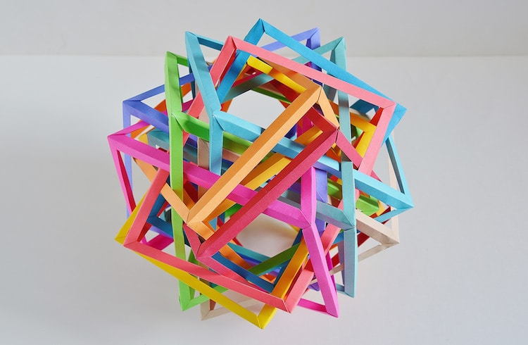contemporary origami