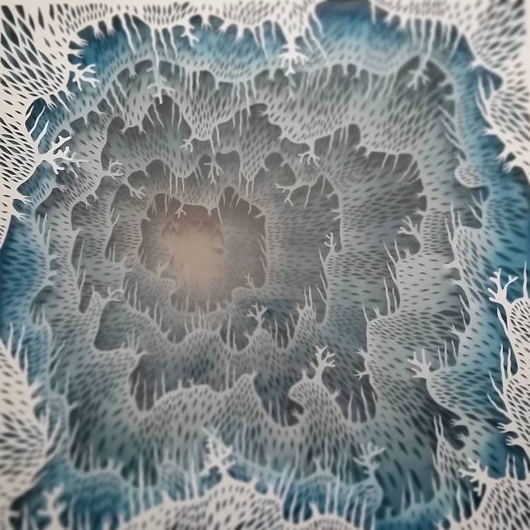 3D Paper Art Box by Elisa Mearelli