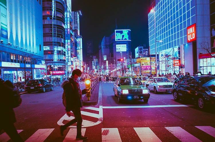 Tokyo at Night Awash in Neon Light by Photographer Masashi Wakui