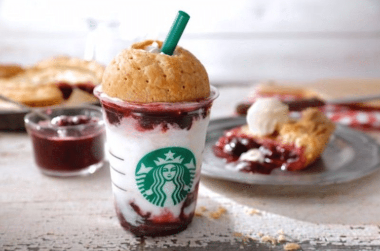 American Pie Frappuccino starbucks