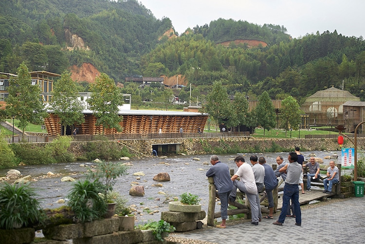 bamboo house