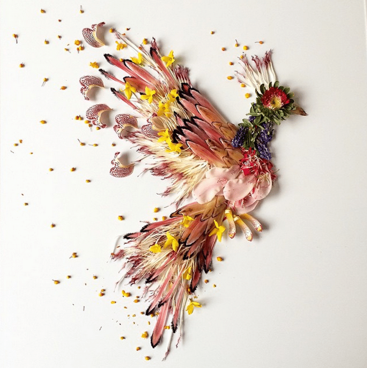 Art Made of Flowers