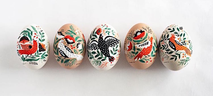 dinara mirtalipova mirdinara folk art easter eggs hand-painted eggs 