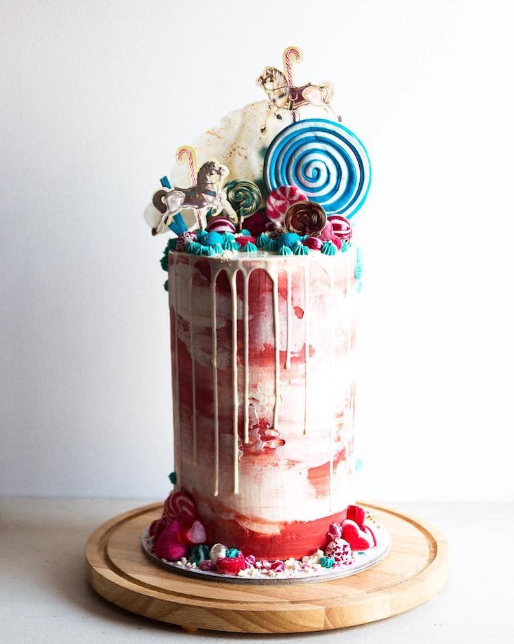 Overflowing With Edible Beauty Feast Your Eyes On A Creative Drip Cake