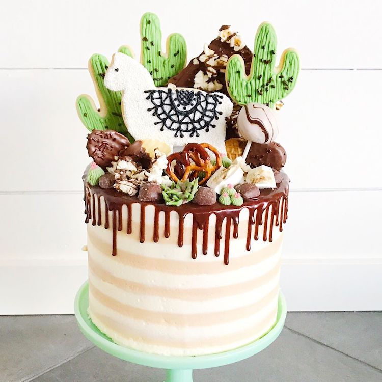 Overflowing With Edible Beauty Feast Your Eyes On A Creative Drip Cake