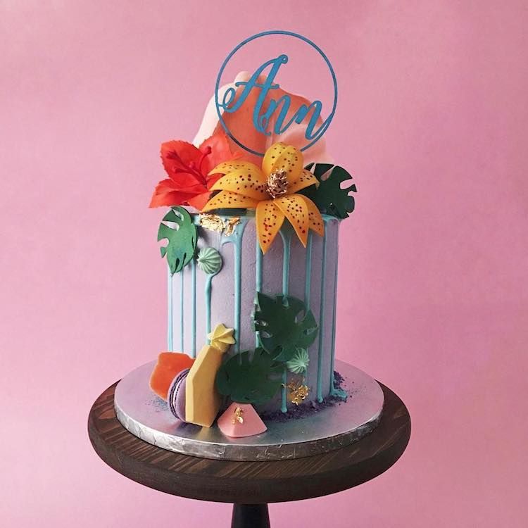 Overflowing With Edible Beauty Feast Your Eyes On A Creative Drip Cake