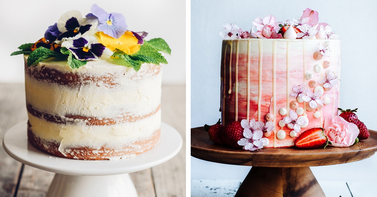 20+ Edible Flower Cakes to Enjoy the Beautiful Sight and Taste of ...