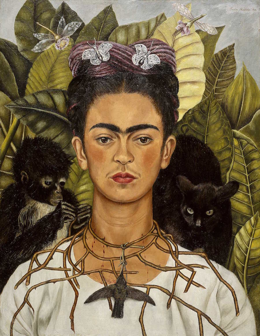 Famous Self-Portraits Art History Frida Kahlo Famous Self Portraits 