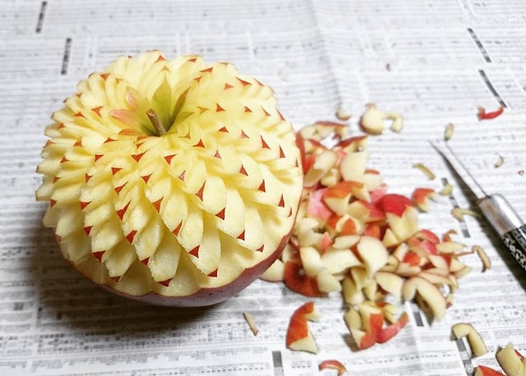 fruit carving mukimono