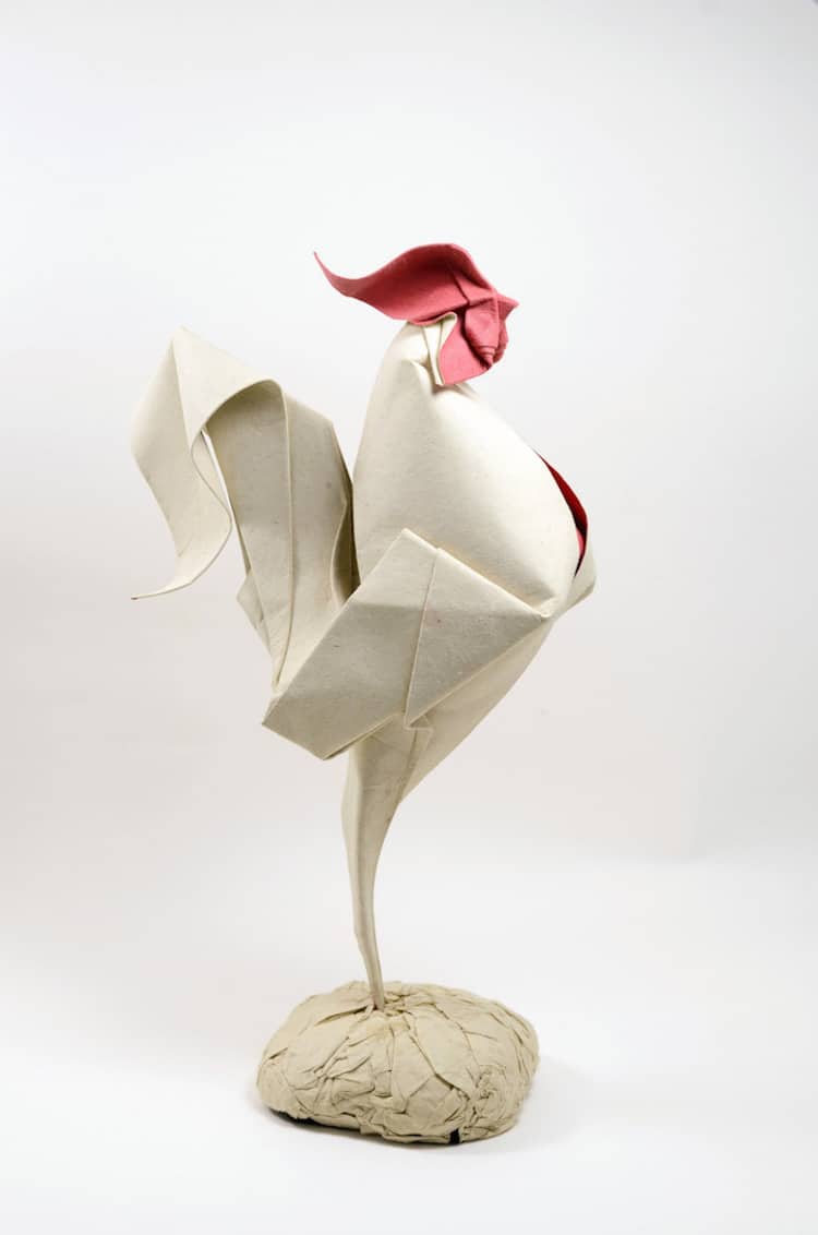 hoang tien quyet wet fold origami