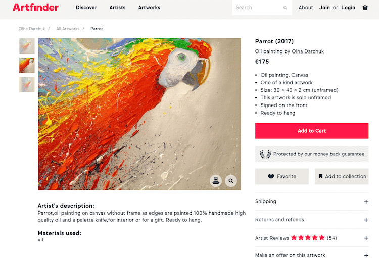 Mansión Saliente Pantera Cómo vender arte en internet? 16 sitios para vender tu trabajo
