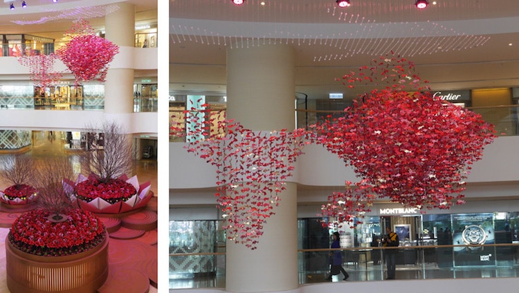 Jacqui Simmons origami art installation