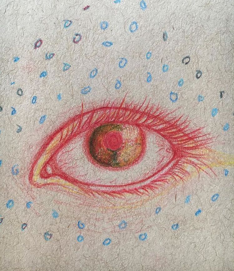 18YearOld Creates Schizophrenia Drawings to Cope with Hallucinations