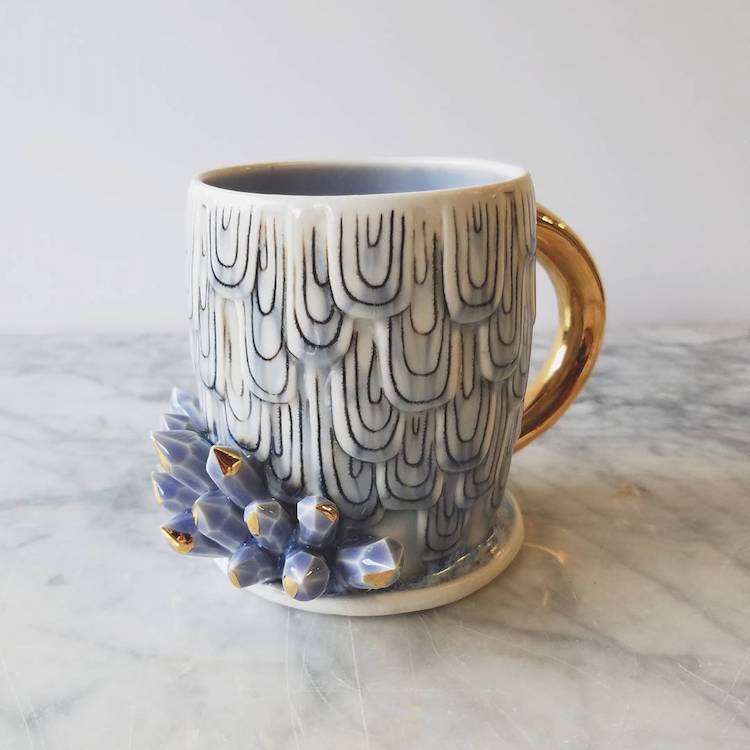 Custom Ceramic Coffee Mugs Doubles As Sculptural Works Of Art