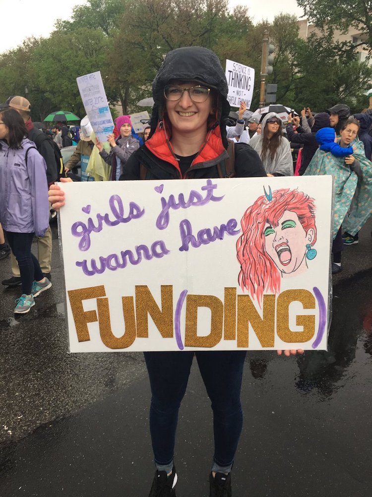 Creative Signs at the March for Science