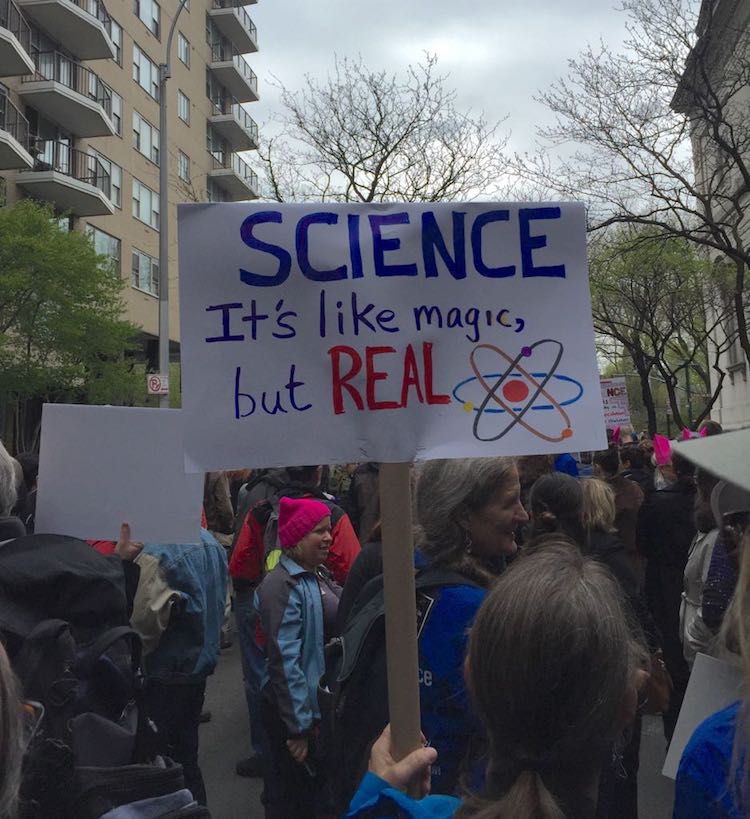 30+ Creative Signs Supporting the March for Science