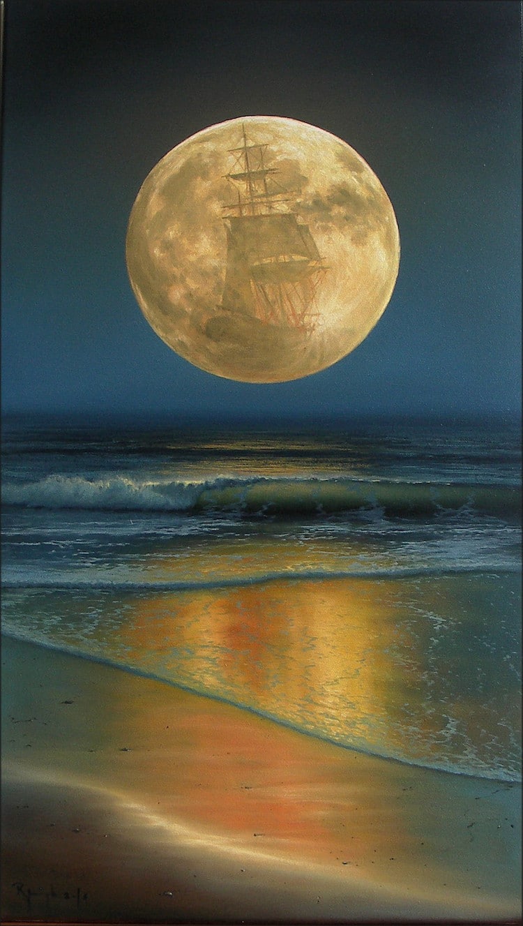 Seascape Paintings by Marek Ruzyk