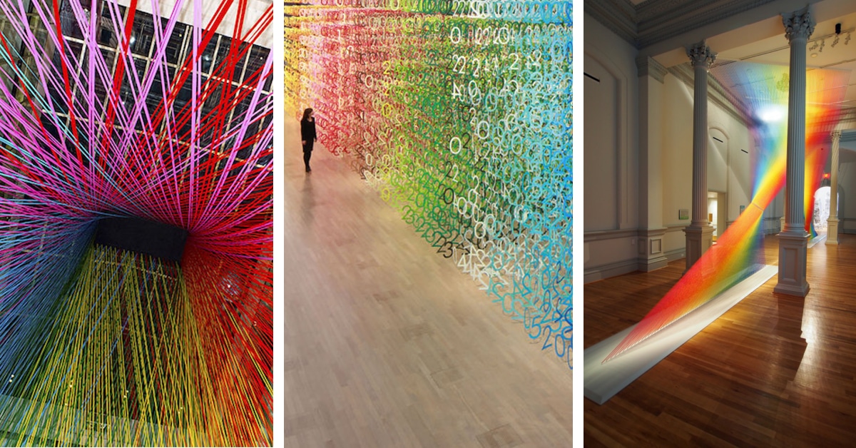 Rainbow Art  Installations  Dazzle Viewers With Unique 