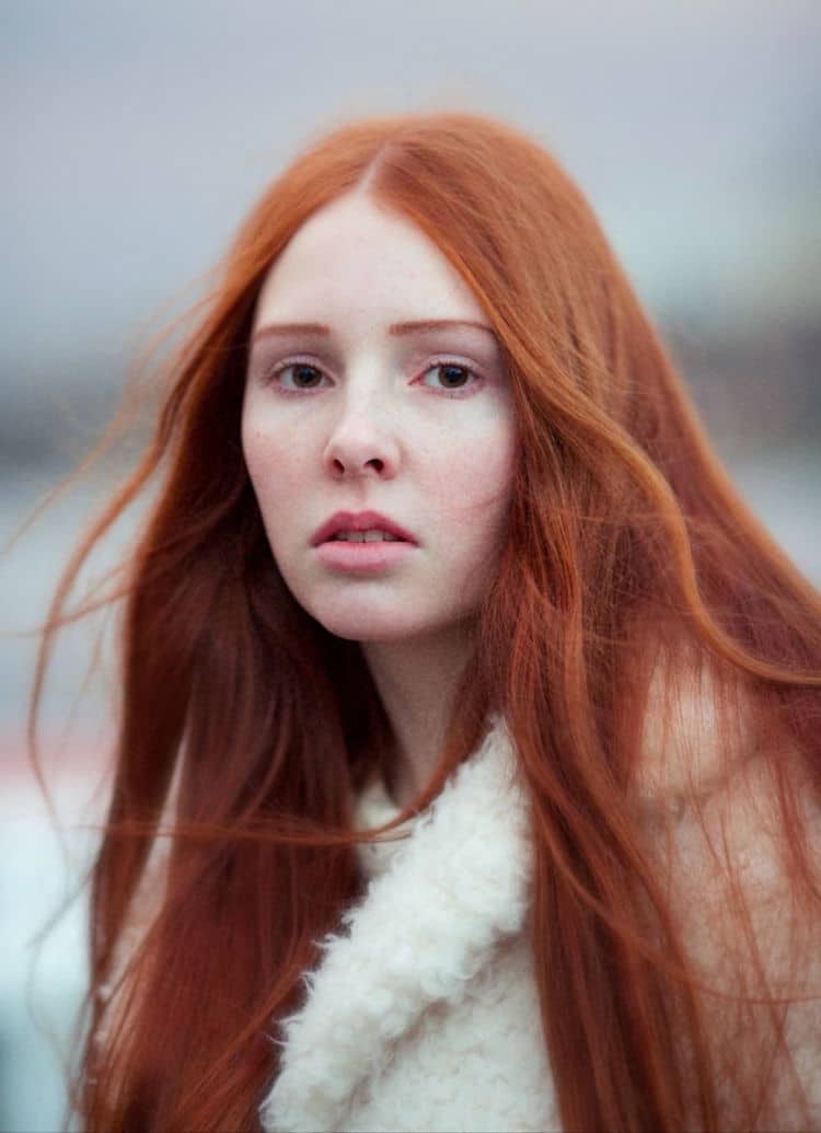 Pale Redhead Teen