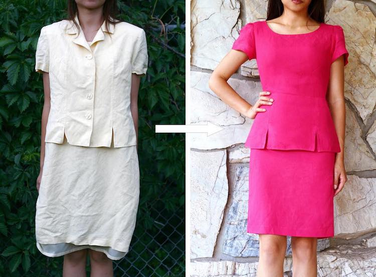 Frumpy to Fun: How I Remade a Thrifted Dress – bouquet