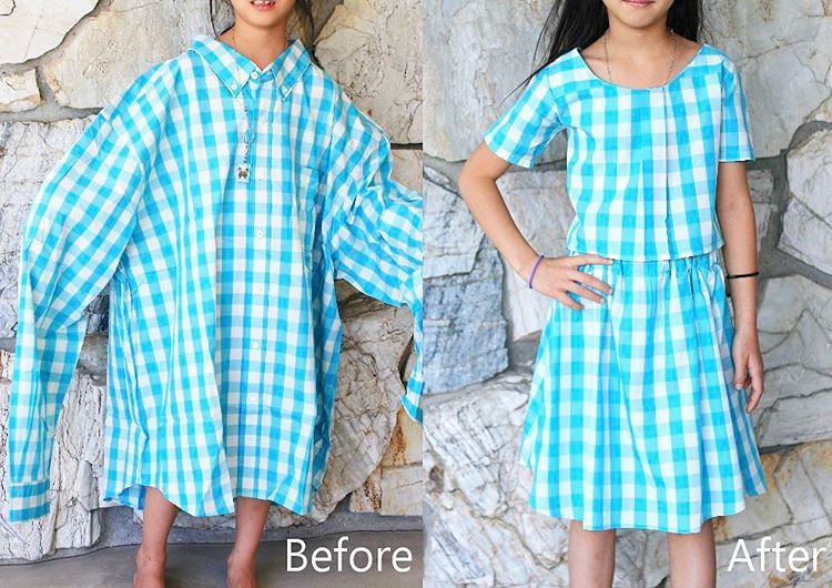 thrift store transformations clothes