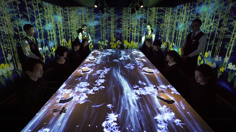 teamlab sagaya interactive restaurants