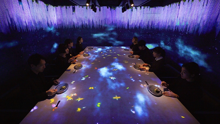 interactive dining table