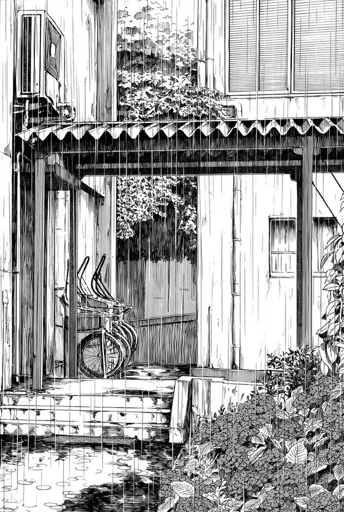 Urban Sketches by Kiyohiko Azuma Show Incredible Architectural Detail