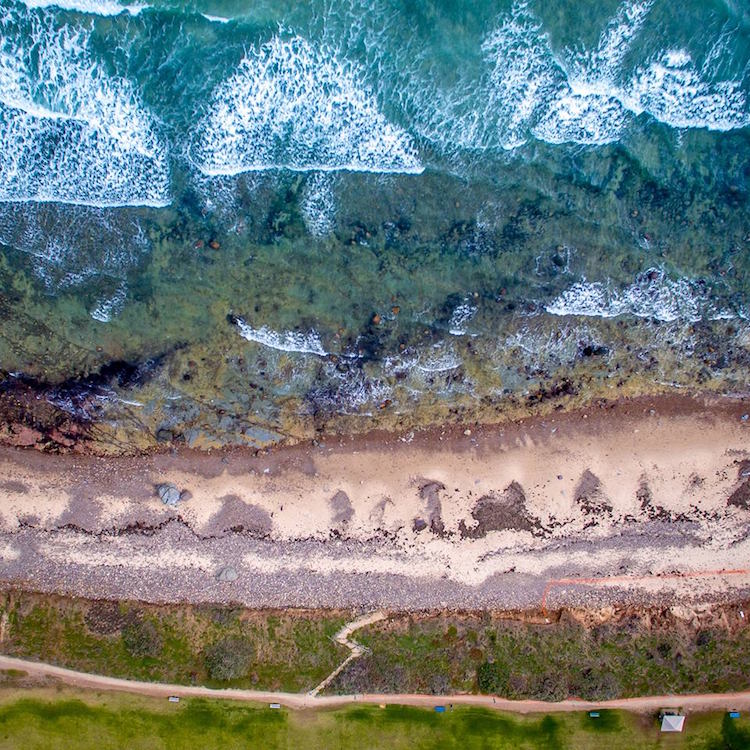 Aerial View of South Australia Presented in Drone Photography Series