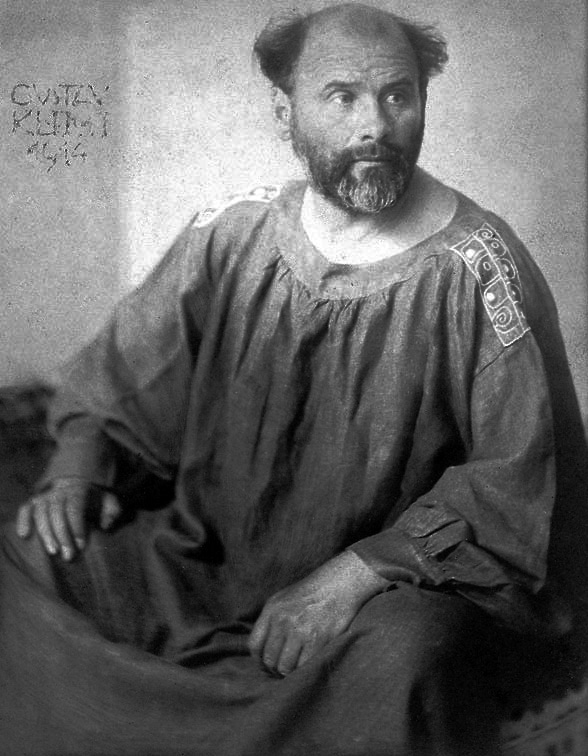 Retrato de Gustav Klimt