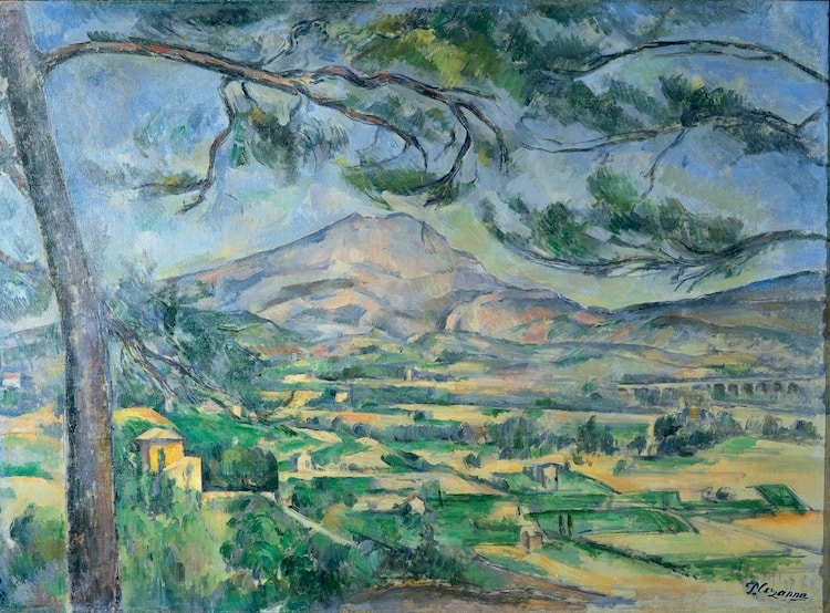 Mont Sainte Victoire by Cezanne