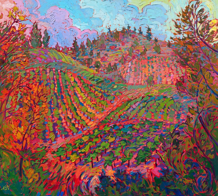 Landscape Painting by Erin Hanson